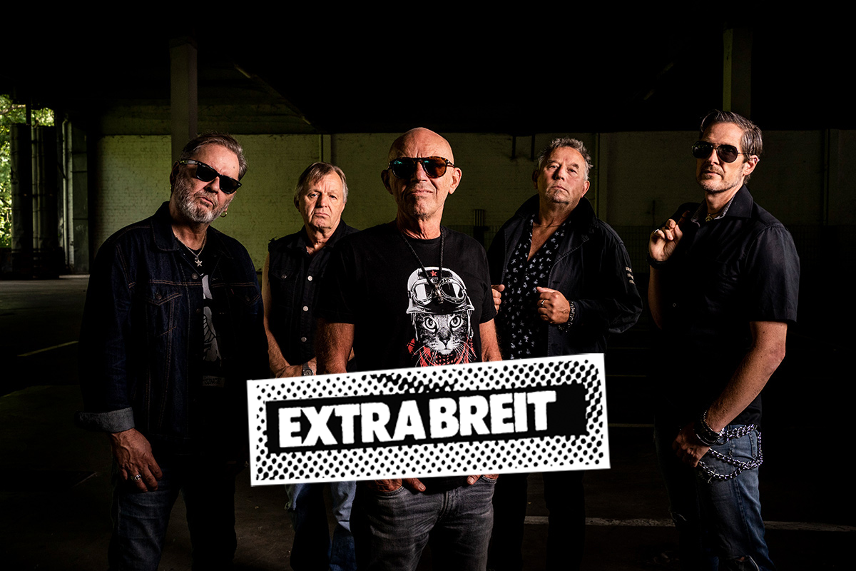 EXTRABREIT – Bandfoto zur Weihnachts-Blitztournee