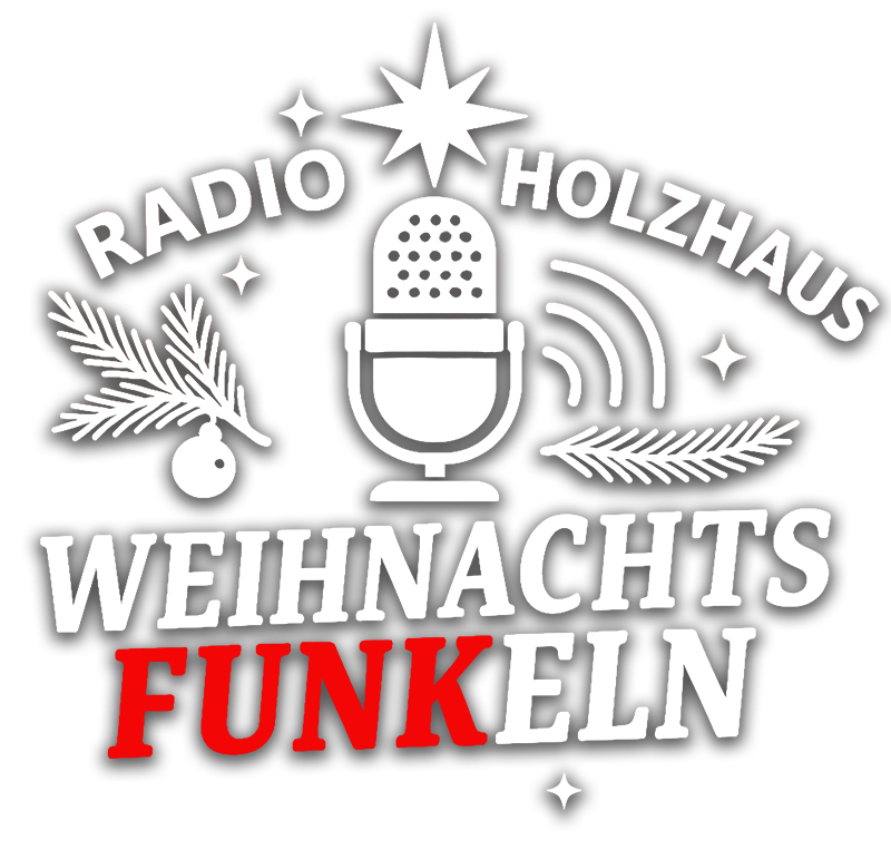Radio Holzhaus Weihnachts-Funkeln