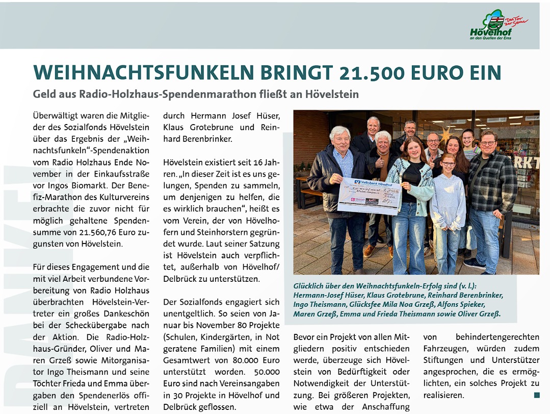 Impression vom Weihnachts-Funkeln 2025